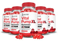 Justified Laboratories (5 Pack) Vital Pump XL Extreme 2000MG Performance Gummies Vital PumpXL Advanced Formula Formulated with Beet Juice ACV Pomegranate Powder B12 Vegan Non GMO 300 Gummys - TrustMedUSA