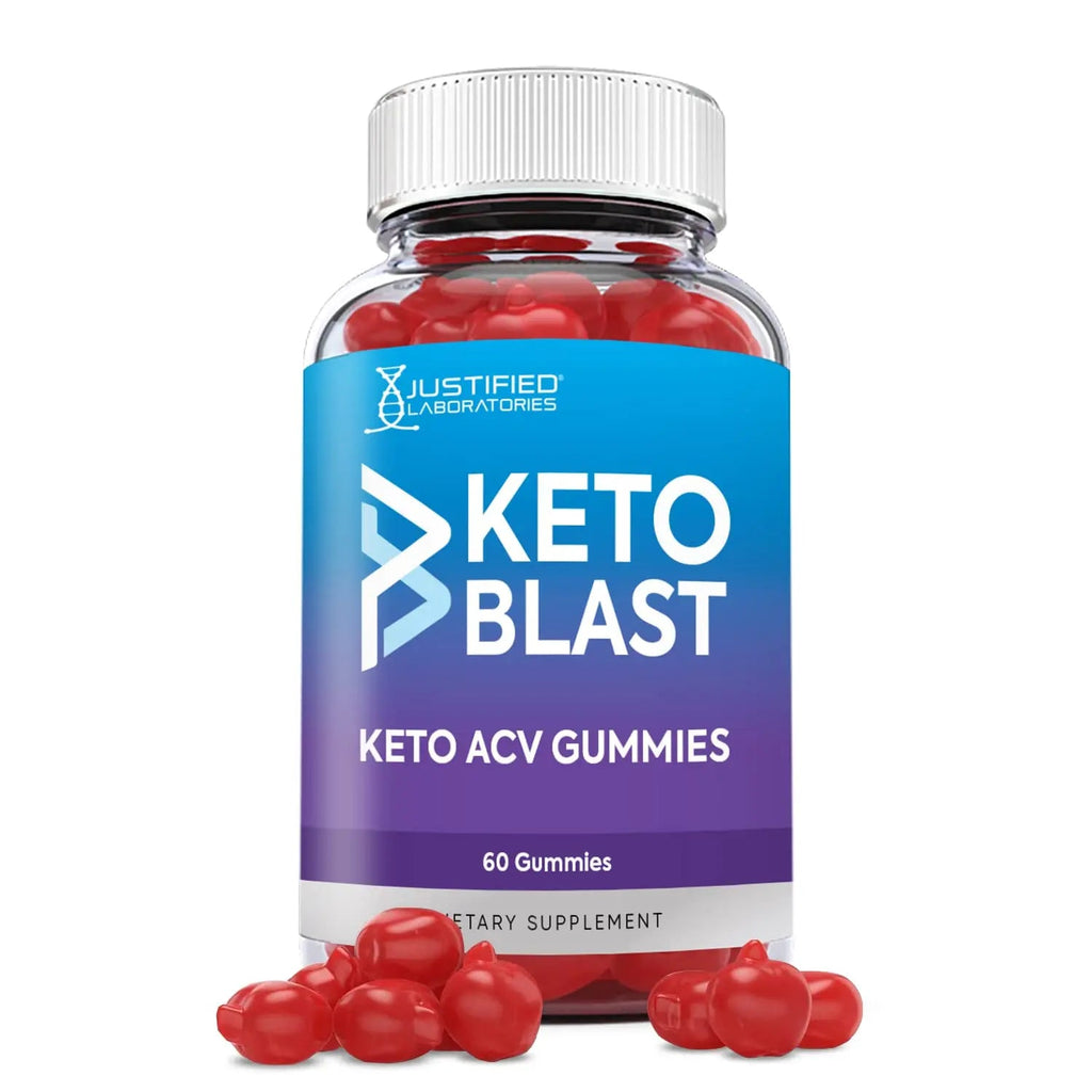 Justified Laboratories Keto Blast Gummies 1000MG ACV with Pomegranate Juice Beet Root - TrustMedUSA