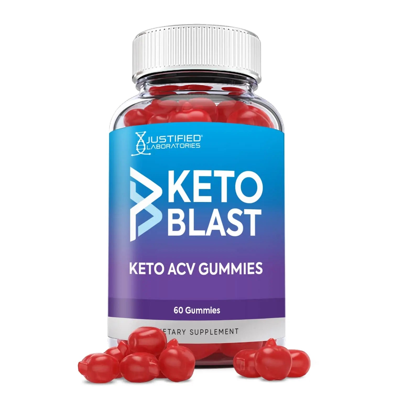 Justified Laboratories Keto Blast Gummies 1000MG ACV with Pomegranate Juice Beet Root - TrustMedUSA