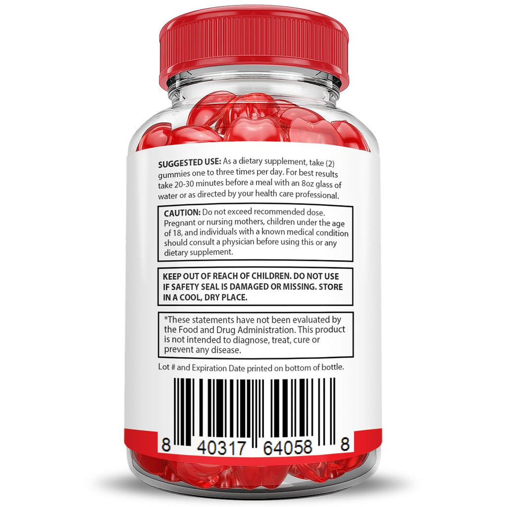 Justified Laboratories Vital Pump XL Performance Gummies 1000MG Advanced Formula Vital PumpXL Formulated with Beet Juice ACV Pomegranate Beet Powder B12 Vegan Non GMO 60 Gummys - TrustMedUSA