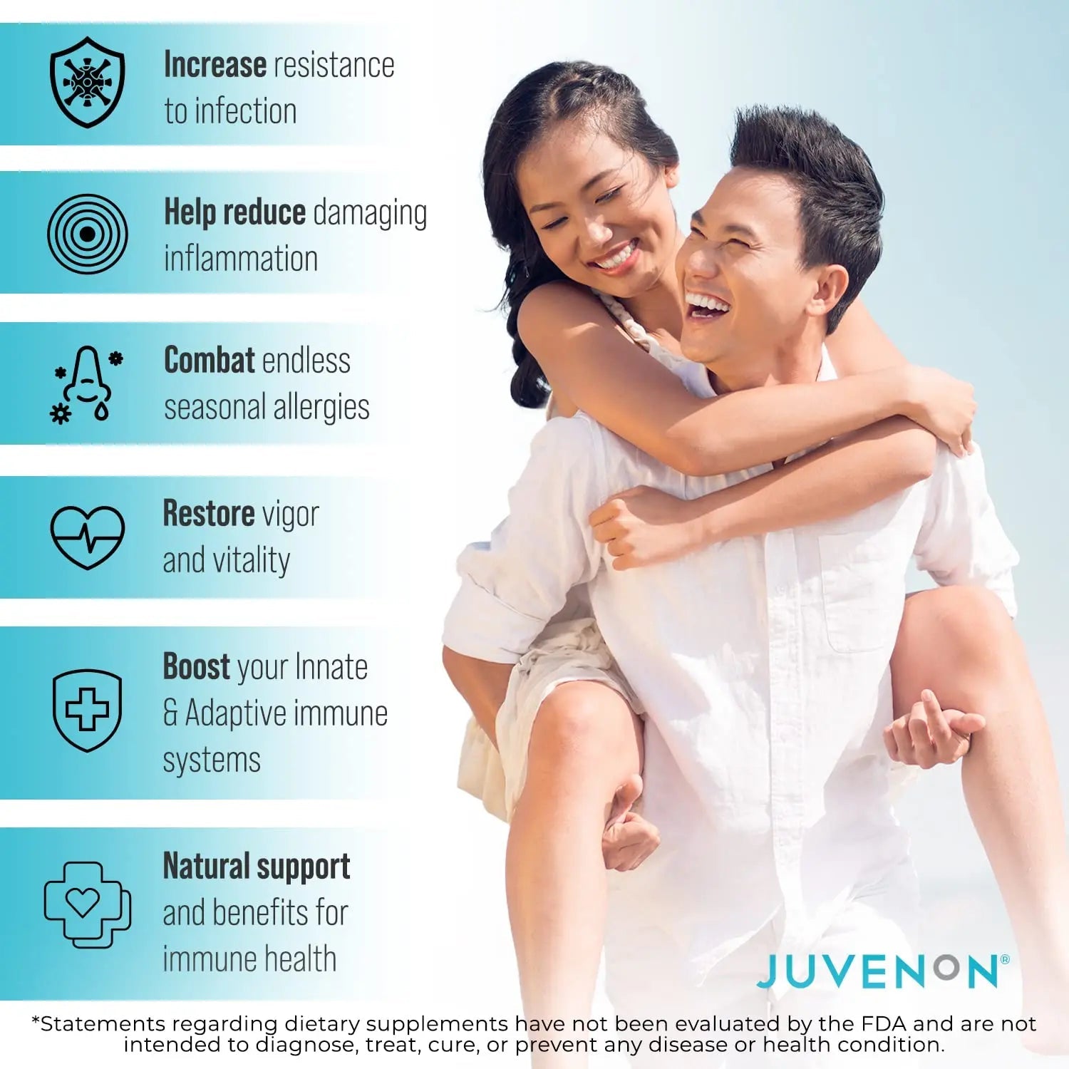 Juvenon AgeRenew Beta Glucan Anti Aging Immunity Support Supplement, Beta Glucan with Zinc Quercetin for Immune Defense Boost - TrustMedUSA