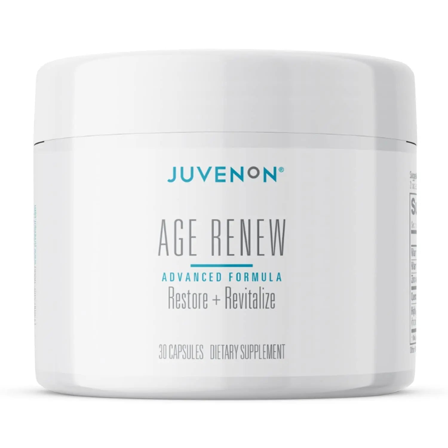 Juvenon AgeRenew Beta Glucan Anti Aging Immunity Support Supplement, Beta Glucan with Zinc Quercetin for Immune Defense Boost - TrustMedUSA