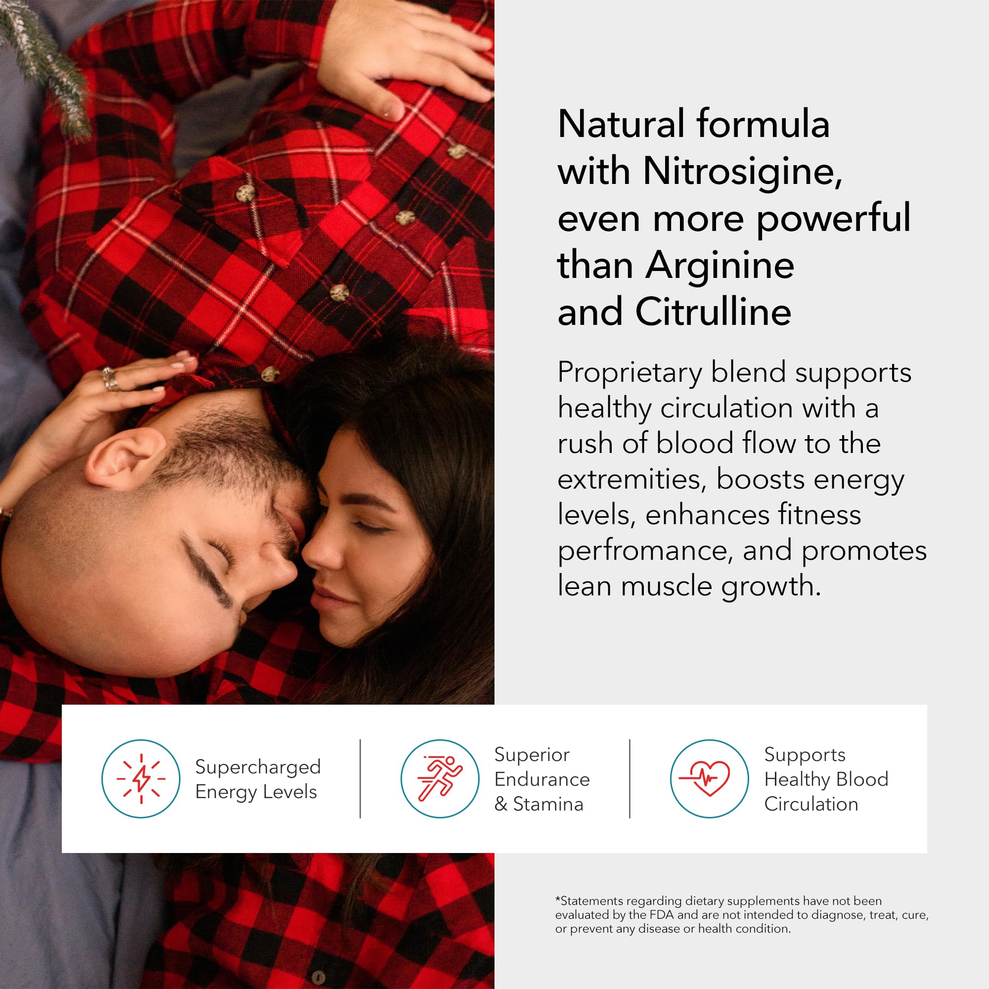 Juvenon BloodFlow-7 XXXL Nitric Oxide Supplements for Men & Women - More Powerful, Longer Lasting Natural Nitric Oxide Booster with Nitrosigine® + S7® - TrustMedUSA