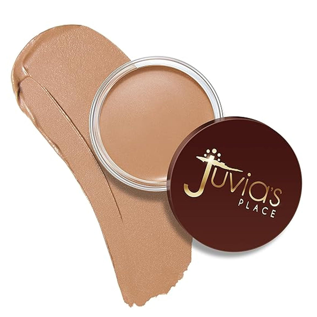 Juvia's Place Bronzed Cream Bronzer - Buttercream - Smooth Cream Bronzer Pot for Sun-Kissed Glow & Warmth, Buildable & Blendable Makeup Contour with Long-Lasting Matte Shimmer Finish, Highly Pigmented - TrustMedUSA