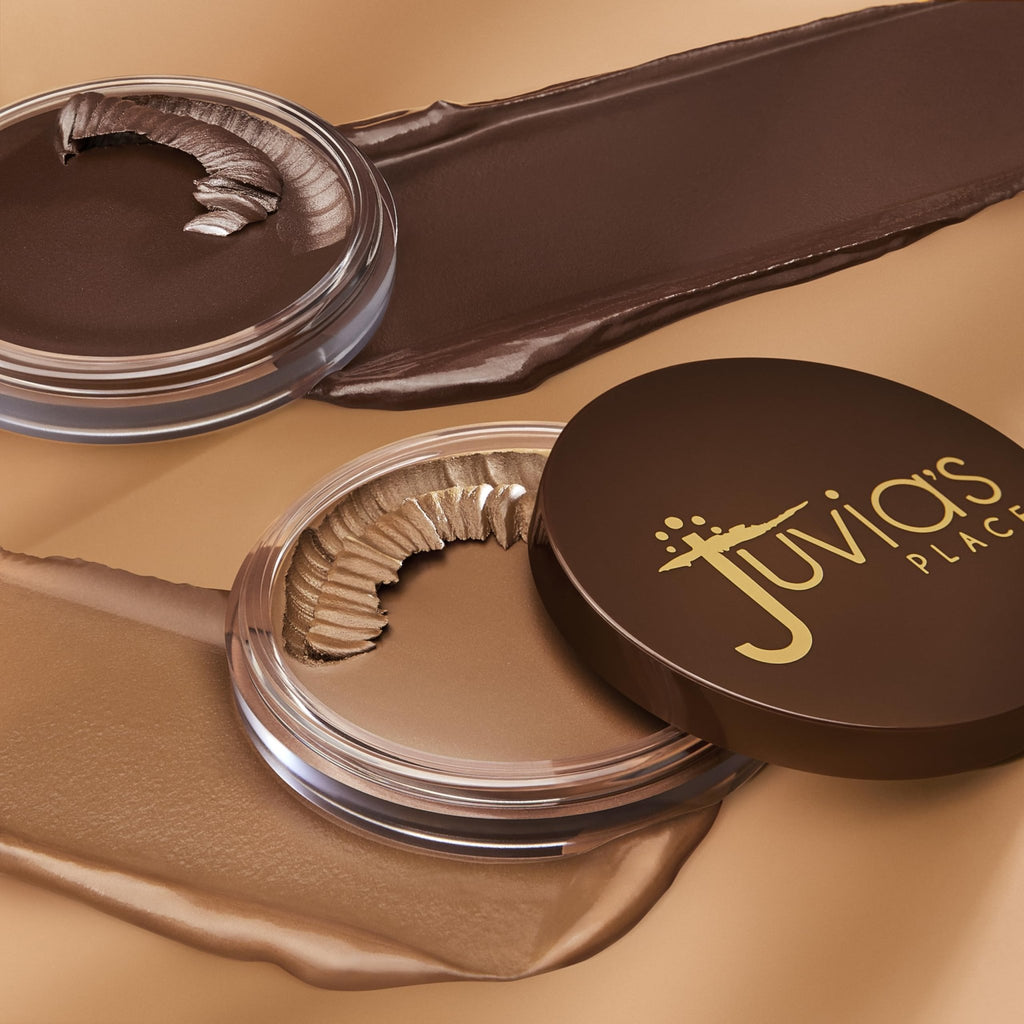 Juvia's Place Bronzed Cream Bronzer - Cocoa - Smooth Cream Bronzer Pot for Sun-Kissed Glow & Warmth, Buildable & Blendable Makeup Contour with Long-Lasting Matte Shimmer Finish, Highly Pigmented - TrustMedUSA