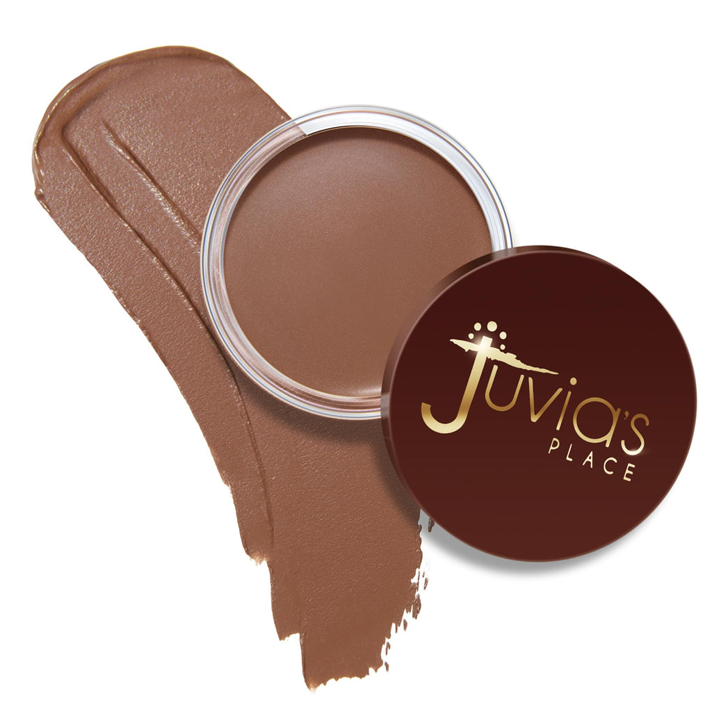Juvia's Place Bronzed Cream Bronzer - Sunkissed - Smooth Cream Bronzer Pot for Sun-Kissed Glow & Warmth, Buildable & Blendable Makeup Contour with Long-Lasting Matte Shimmer Finish, Highly Pigmented - TrustMedUSA