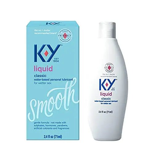 K-Y Liquid Personal Water Based Lubricant, 2.5 oz - TrustMedUSA