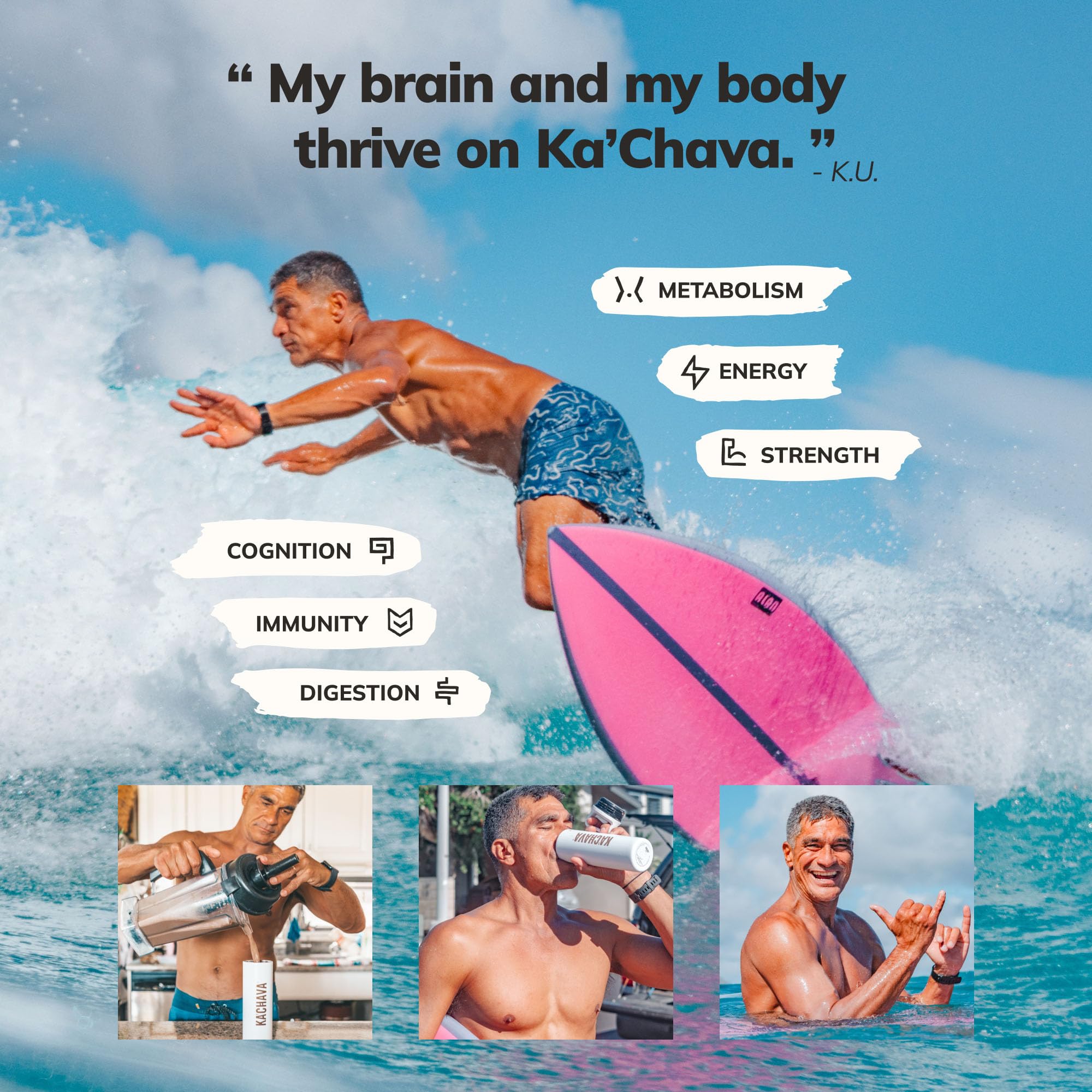 Ka’Chava All-In-One Nutrition Shake Blend, 5 Flavor Sample Pack, 5 Servings, 85+ Superfoods & Nutrients, Meal Replacement, Greens Plant-Based Superfood Powder Protein Drink, Digestive Enzymes & Probiotics, Vegan Dairy Gluten Free - Maple Wellness Supplements