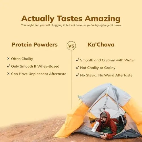 Ka’Chava All-In-One Nutrition Shake Blend, Chai, 85+ Superfoods, Nutrients & Plant-Based - TrustMedUSA
