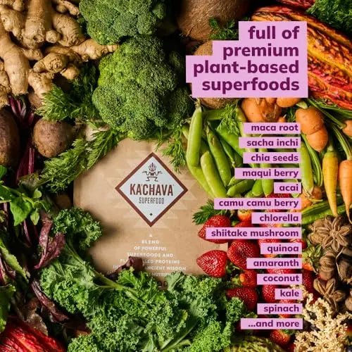 Ka’Chava All-In-One Nutrition Shake Blend, Coconut Acai, 85+ Superfoods, Nutrients - TrustMedUSA