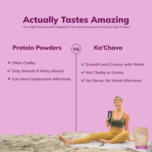 Ka’Chava All-In-One Nutrition Shake Blend, Coconut Acai, 85+ Superfoods, Nutrients - TrustMedUSA