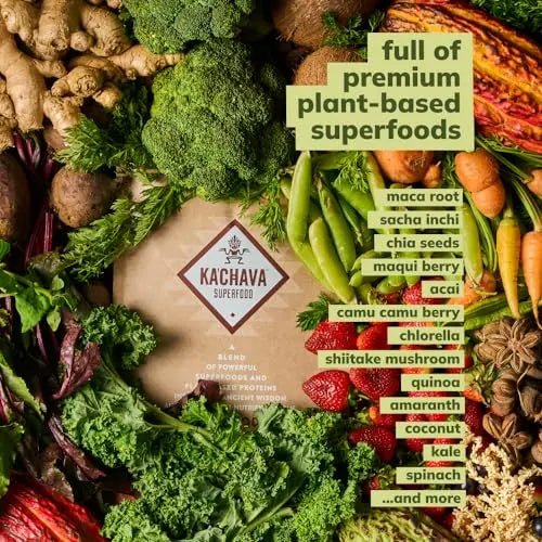 Ka’Chava All-In-One Nutrition Shake Blend, Matcha, 85+ Superfoods, Nutrients & Plant - TrustMedUSA