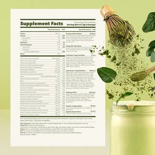 Ka’Chava All-In-One Nutrition Shake Blend, Matcha, 85+ Superfoods, Nutrients & Plant - TrustMedUSA