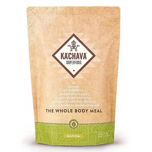Ka’Chava All-In-One Nutrition Shake Blend, Matcha, 85+ Superfoods, Nutrients & Plant - TrustMedUSA