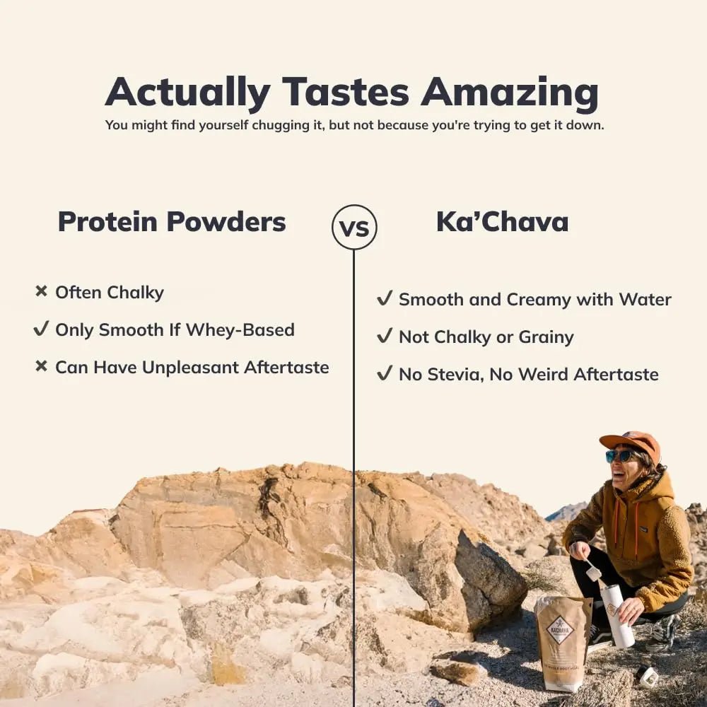 Ka’Chava All-In-One Nutrition Shake Blend, Vanilla, 85+ Superfoods, Nutrients & Plant - TrustMedUSA
