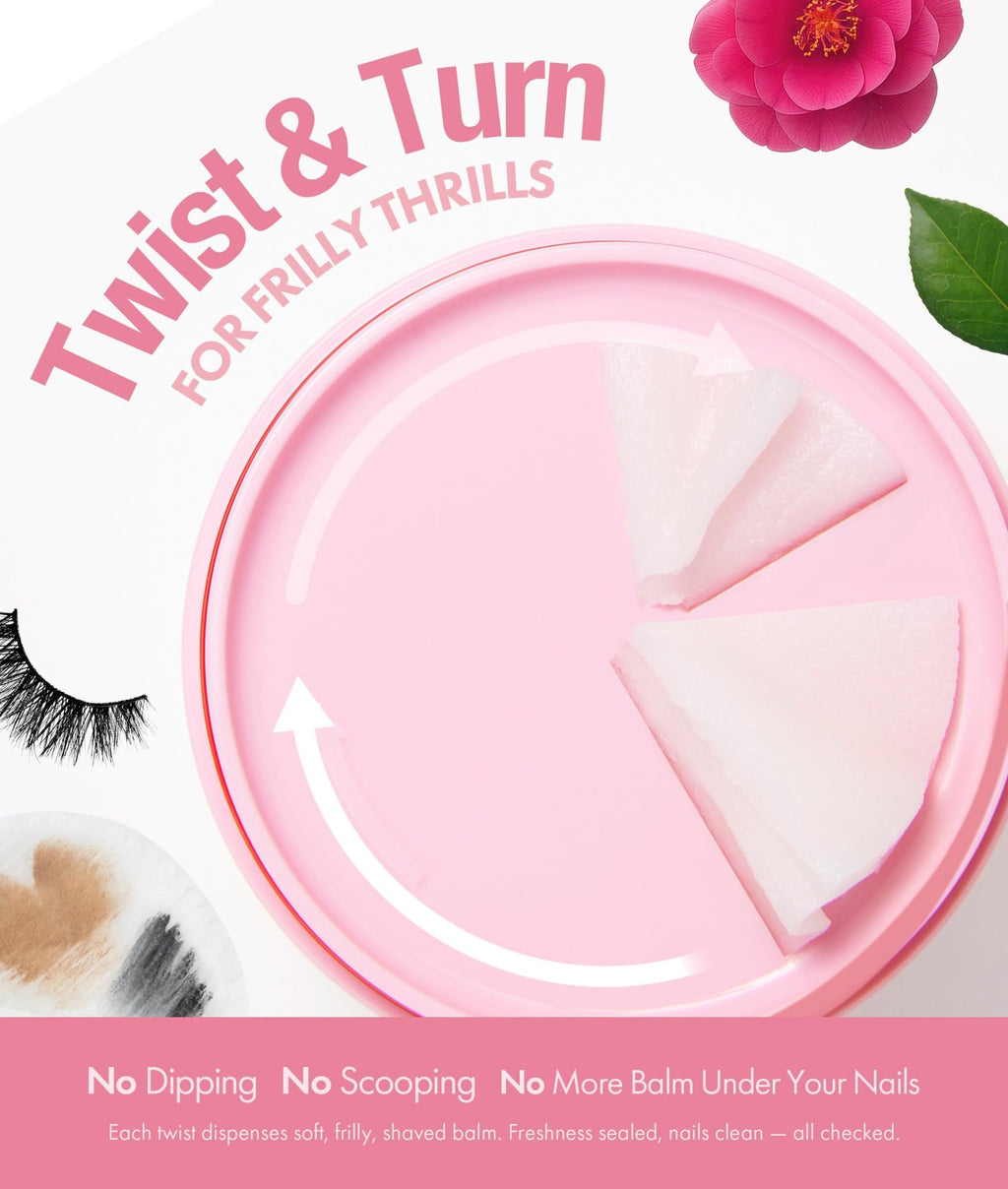 KAHI Cleansing Balm Sensitive Care Camellia - Gentle Makeup Remover Balm with Camellia Seed Oil & Vitamin E - Korean Skincare with Only 10 Ingredients 1.69 oz - TrustMedUSA