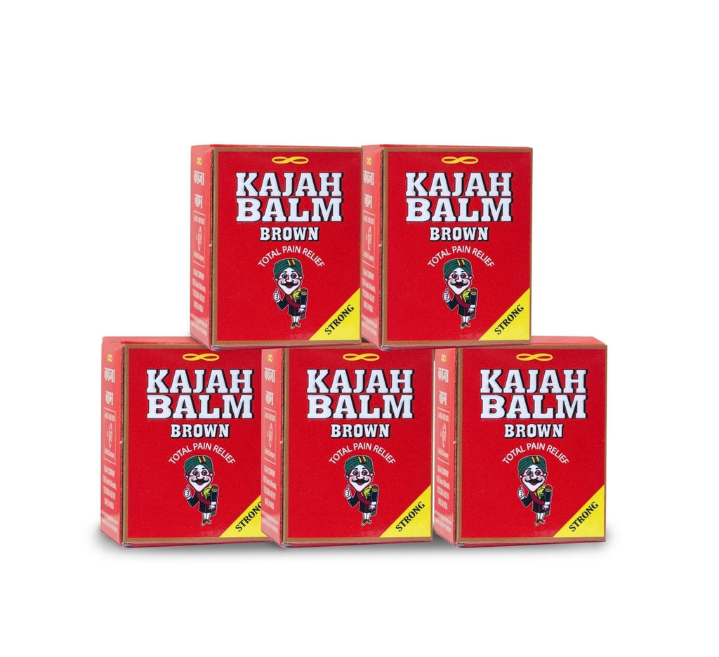 Kajah Brown Balm 10Gms (Pack of 5) - TrustMedUSA