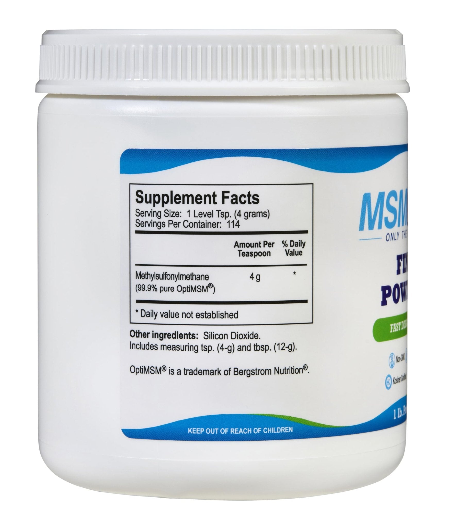 KALA HEALTH MSMPure Fine Powder 1lb and Muscle & Joint Cream 2oz Bundle - TrustMedUSA
