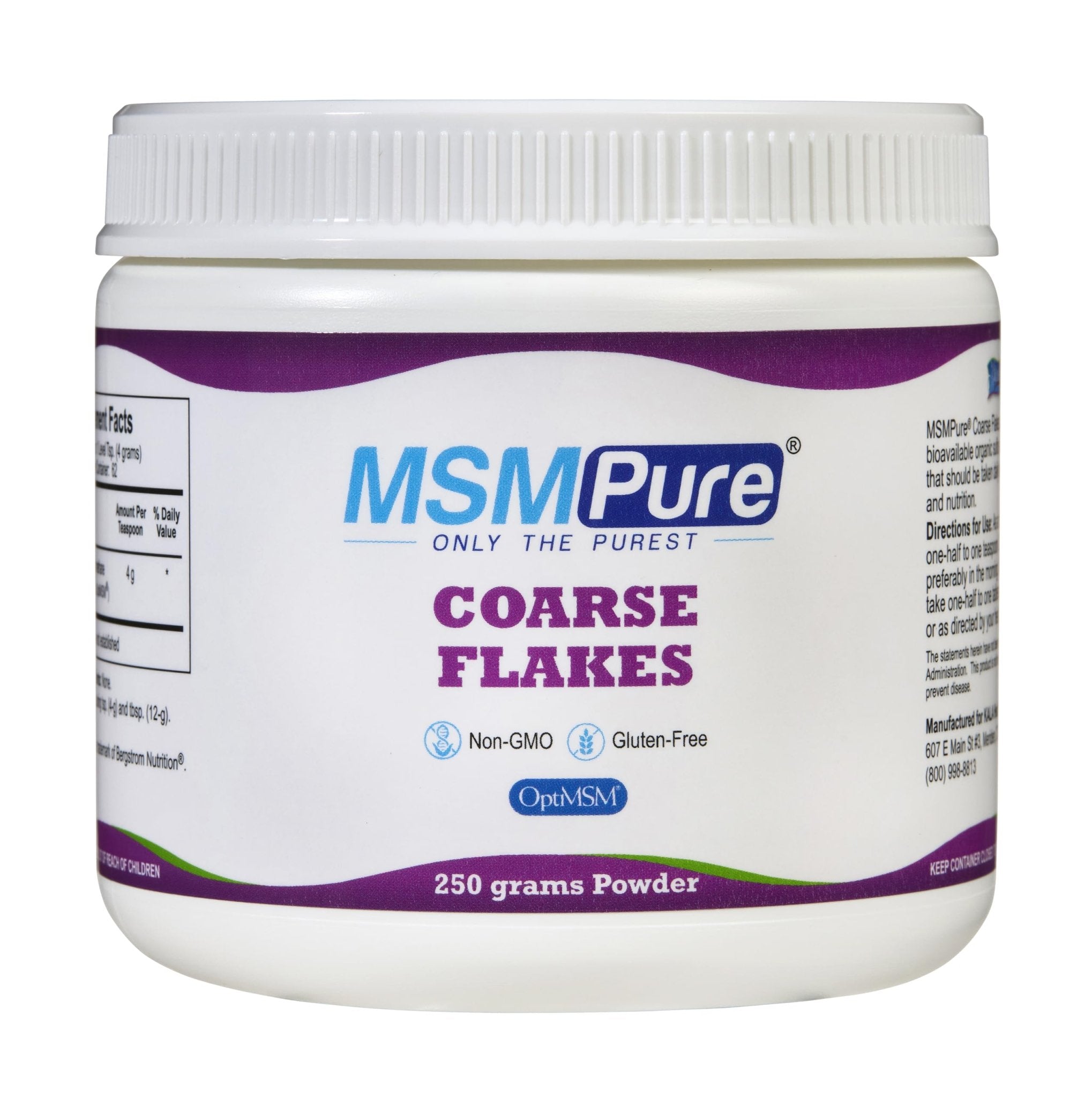 KALA HEALTH MSMPure MSM Coarse Flakes 8.8oz and MSM Gel With Organic Aloe 8oz Bundle - TrustMedUSA