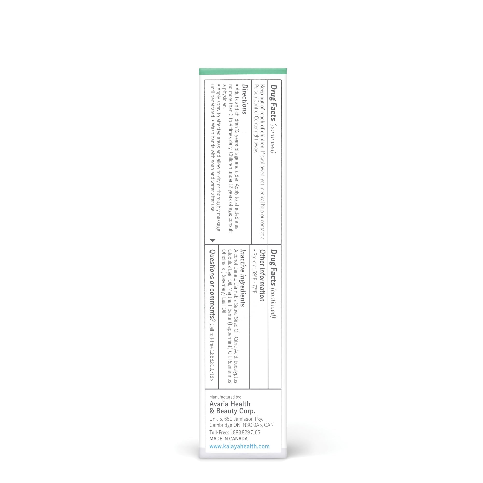 Kalaya 6X Pain Relief Arnica Cream with Massager and Active Pain Relief Spray for Joint & Muscle Pain - TrustMedUSA