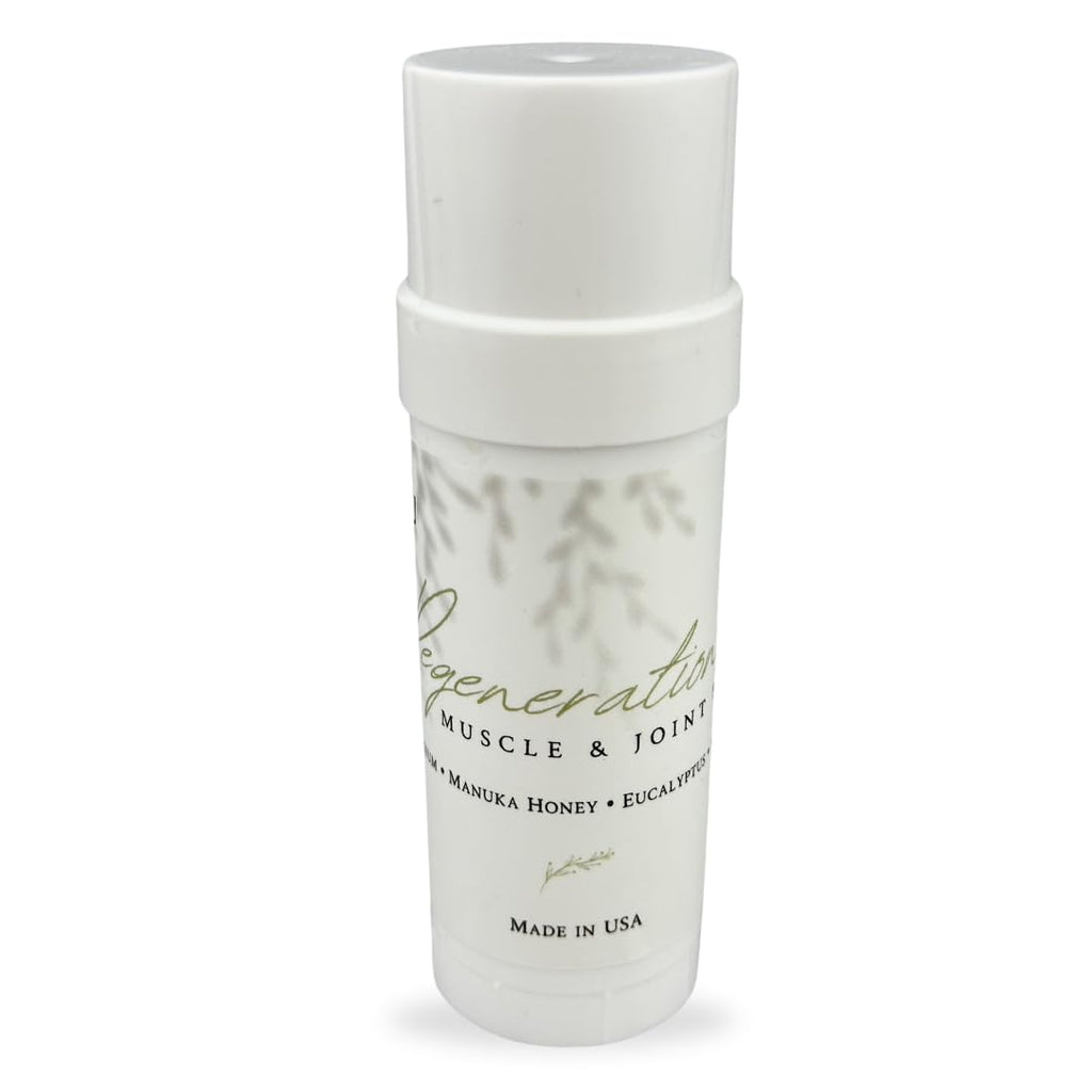 KANU Regeneration Muscle and Joint Soothing Balm Proprietary Blend of Magnesium, Manuka Honey, Eucalyptus & Menthol - Maximum Strength Formula for Aches- All Natural Ingredients-Made in The USA - TrustMedUSA