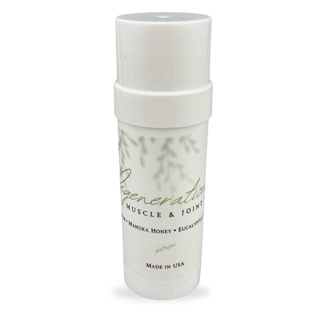 KANU Regeneration Muscle and Joint Soothing Balm Proprietary Blend of Magnesium, Manuka Honey, Eucalyptus & Menthol - Maximum Strength Formula for Aches- All Natural Ingredients-Made in The USA - TrustMedUSA