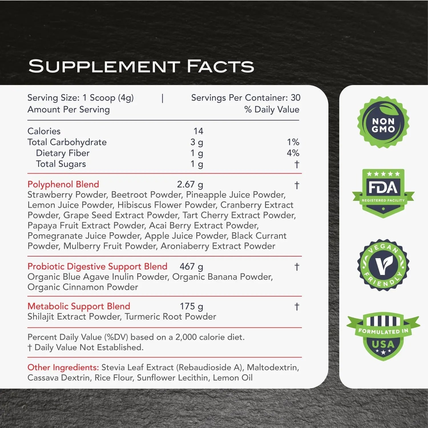 KaraMD Pure Nature Greens Whole Food Supplement & Revive Reds Polyphenol Energy Booster | Antioxidants, Shilajit & Enzymes | Vegan Friendly, Gluten Free, Non-GMO (30 Servings) - TrustMedUSA
