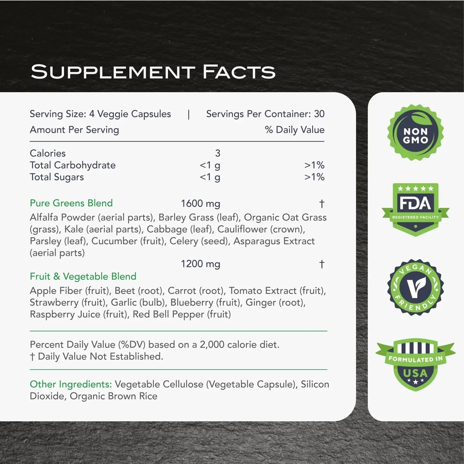 KaraMD Pure Nature Greens Whole Food Supplement & Revive Reds Polyphenol Energy Booster | Antioxidants, Shilajit & Enzymes | Vegan Friendly, Gluten Free, Non-GMO (30 Servings) - TrustMedUSA