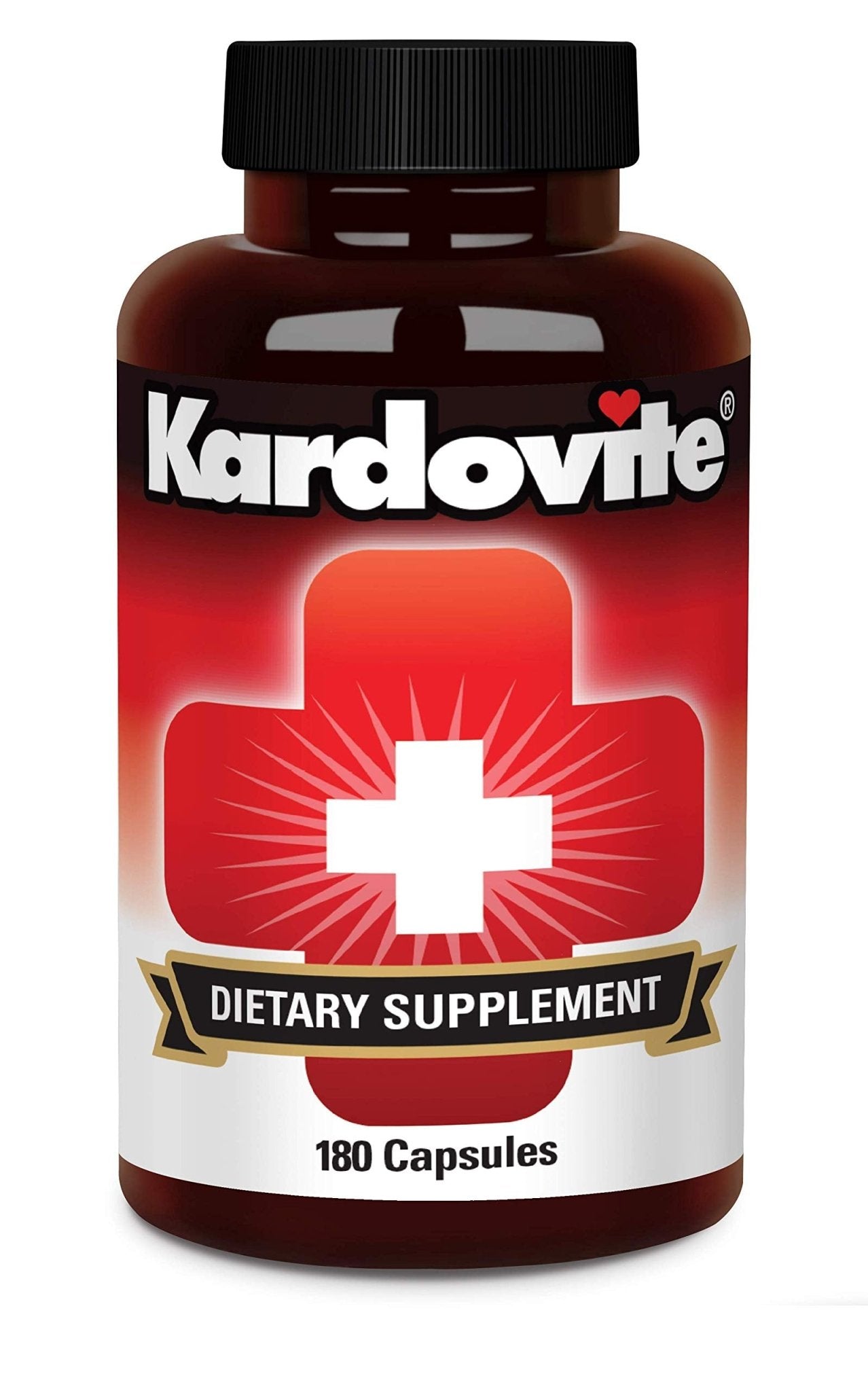 Kardovite Herbal Circulation Support Capsules 180s | Supports Circulatory Wellness with Hawthorn, Garlic, Ginkgo, Cayenne, Milk Thistle, Bilberry & Valerian | Supports Vitality & Daily Wellness - TrustMedUSA