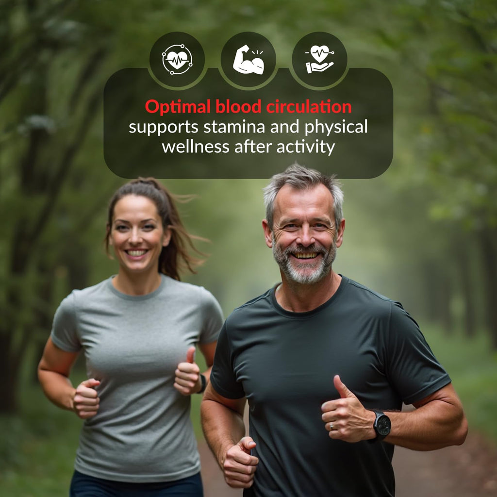 Kardovite Herbal Circulation Support Capsules 180s | Supports Circulatory Wellness with Hawthorn, Garlic, Ginkgo, Cayenne, Milk Thistle, Bilberry & Valerian | Supports Vitality & Daily Wellness - TrustMedUSA