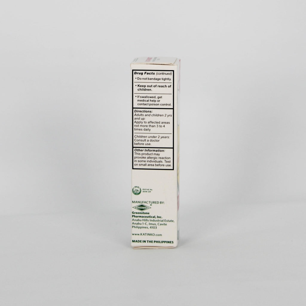 Katinko Pain and Itch Relieving Stick 12g - Effective for Muscle Strain, Neck Stiffness, Rheumatism, and Bruises (4) - TrustMedUSA