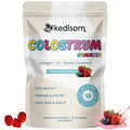KEDISOM Colostrum Gummies, Grass Fed Colostrum Supplement, 90 Bovine Colostrum Gummies, 45 Servings, Mixed Berry, Sugar-Free - TrustMedUSA