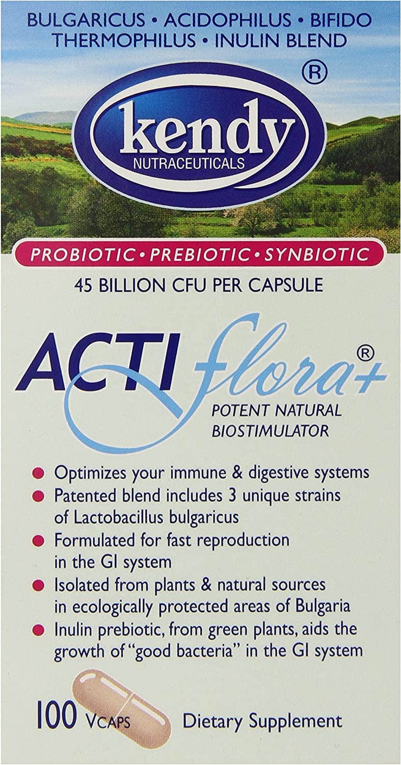 Kendy USA, Actiflora+, Potent Natural Biostimulator, 100 Veggie Caps - TrustMedUSA
