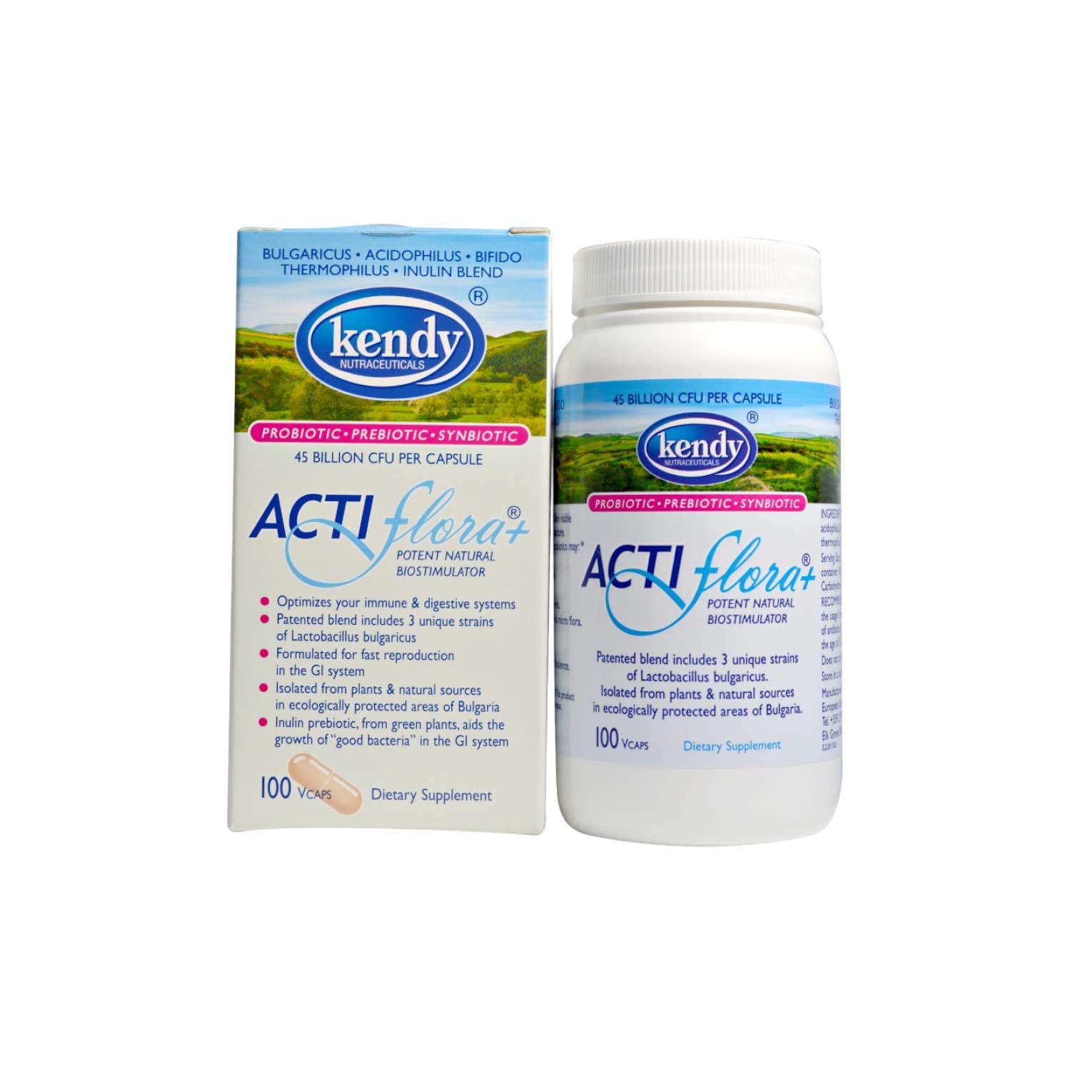 Kendy USA, Actiflora+, Potent Natural Biostimulator, 100 Veggie Caps - TrustMedUSA