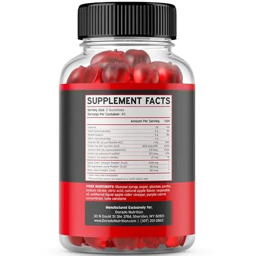 Keto ACV Gummies Advanced Weight Loss (1000mg) ACV Keto Gummies for Weight Loss - TrustMedUSA