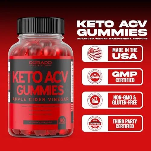 Keto ACV Gummies Advanced Weight Loss (1000mg) ACV Keto Gummies for Weight Loss - TrustMedUSA