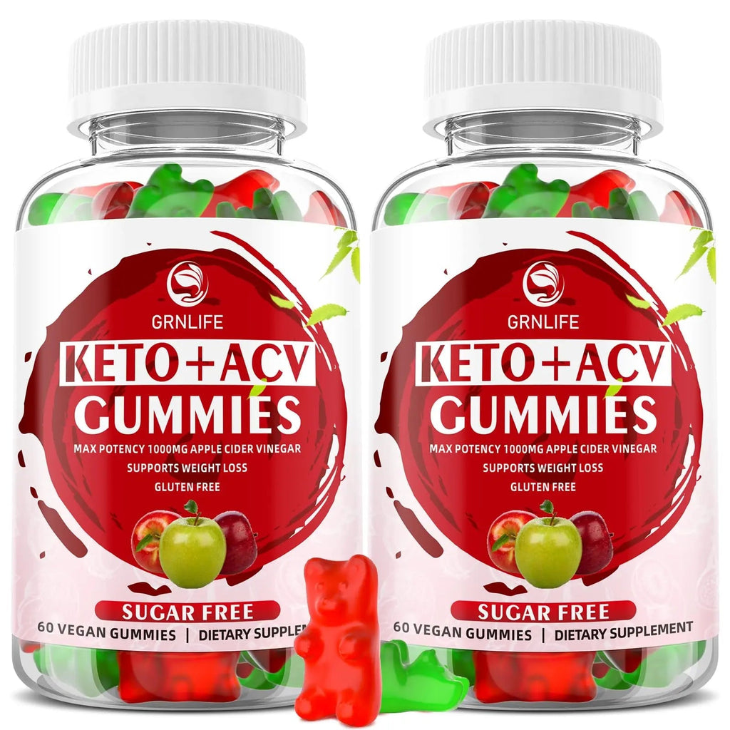 Keto ACV Gummies Advanced Weight Loss, 1000MG Apple Cider Vinegar Gummies Supple - TrustMedUSA