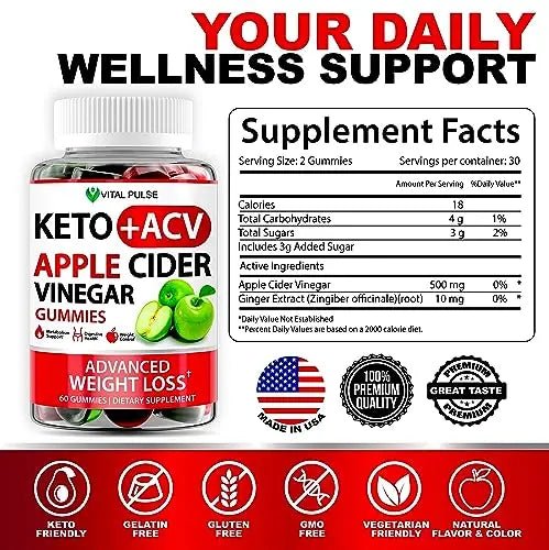 Keto ACV Gummies Advanced Weight Loss - ACV Keto Gummies - TrustMedUSA