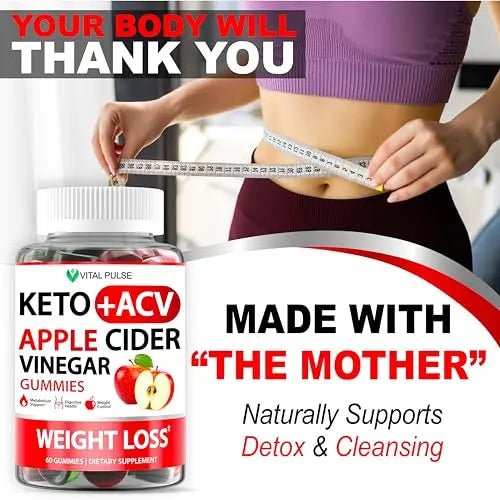 Keto ACV Gummies Advanced Weight Loss - ACV Keto Gummies for Weight Loss - TrustMedUSA