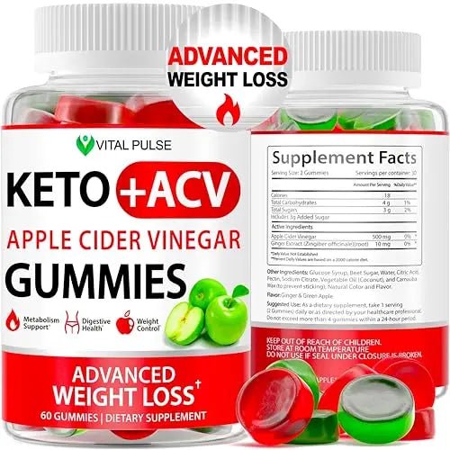 Keto ACV Gummies Advanced Weight Loss - ACV Keto Gummies for Weight Loss - TrustMedUSA