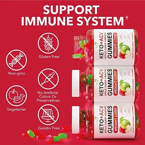 Keto ACV Gummies Advanced Weight Loss - ACV Keto Gummies for Weight Loss - TrustMedUSA