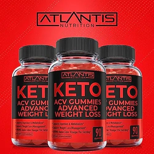 Keto ACV Gummies for Weight Loss - Supports Digestion, Advanced Weight Loss, Detox - TrustMedUSA