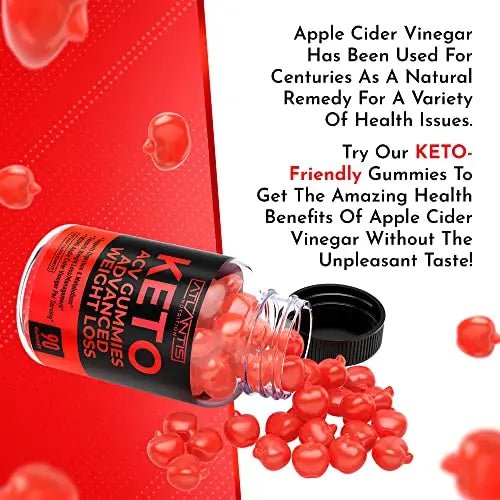 Keto ACV Gummies for Weight Loss - Supports Digestion, Advanced Weight Loss, Detox - TrustMedUSA
