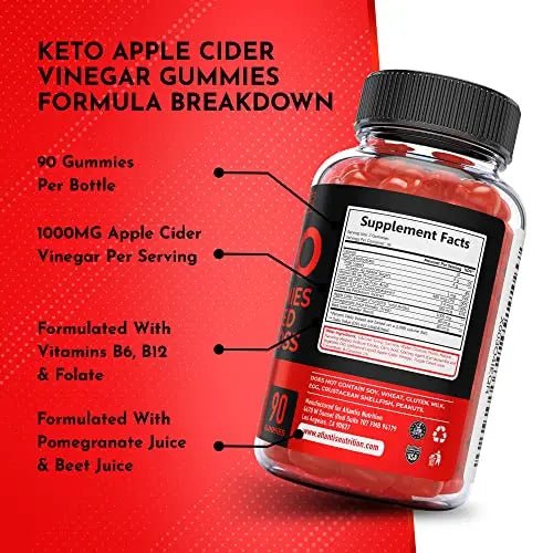 Keto ACV Gummies for Weight Loss - Supports Digestion, Advanced Weight Loss, Detox - TrustMedUSA