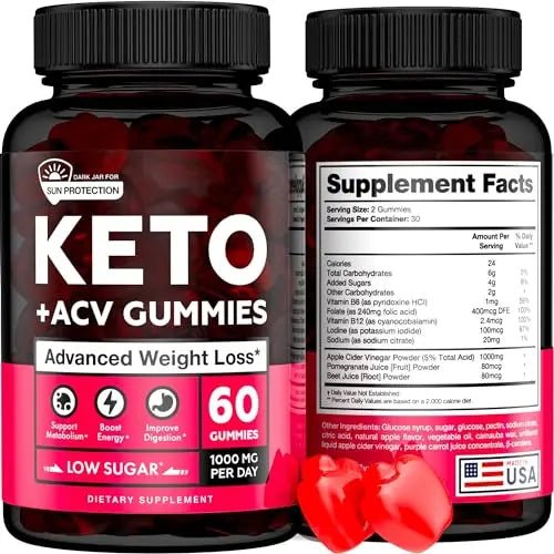 Ketо Apple Cider Vinegar Gummies 1000mg - Well-Digested ACV Keto Gummies for Wеight - TrustMedUSA