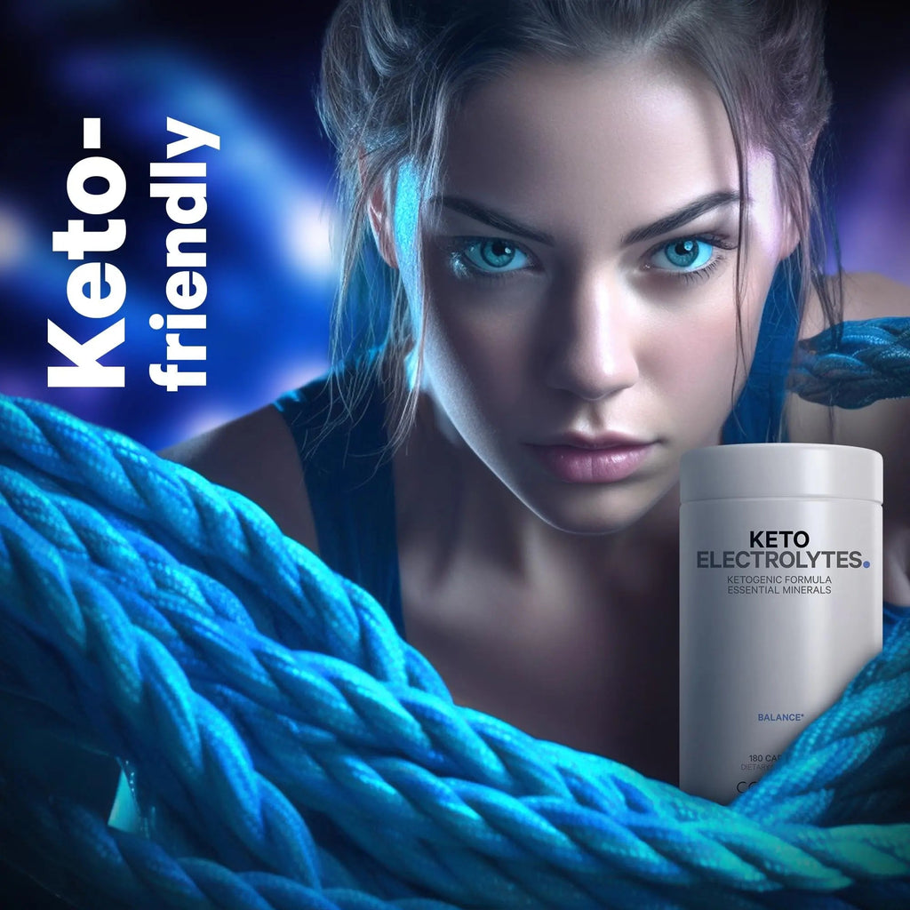 Keto Electrolytes Supplement – Vegan Electrolyte Tablets w Magnesium, Potassium - TrustMedUSA