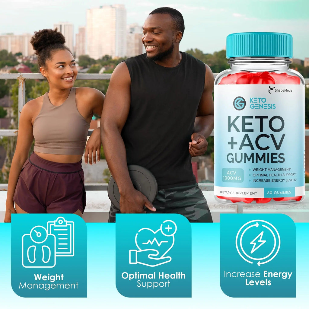 Keto Genesis ACV Gummies - Advanced Weight Loss, Genesis Keto Ketones Apple Cider - TrustMedUSA