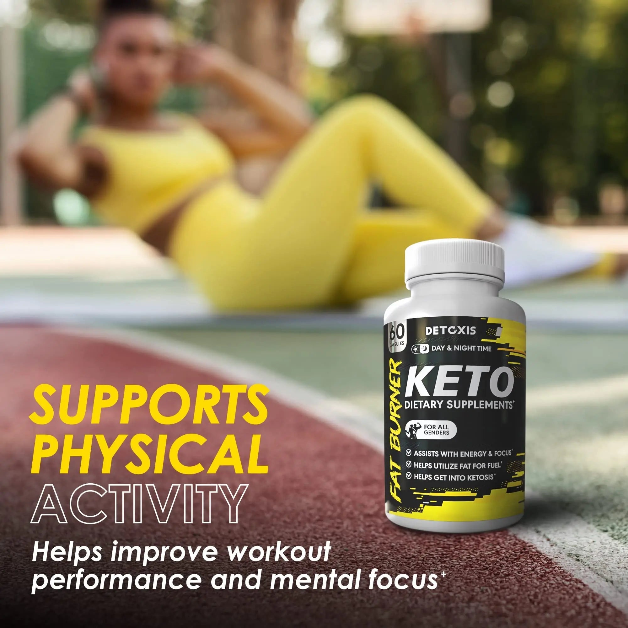 Keto Pills - 60 Ketogenic Diet Support Capsules - Keto Weight Management - Increase - TrustMedUSA
