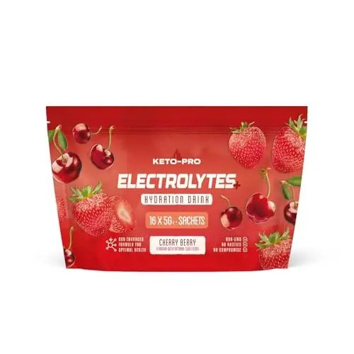 Keto-Pro Keto Electrolytes 80g | Electrolyte Powder Sachets for Extra Convenience - TrustMedUSA